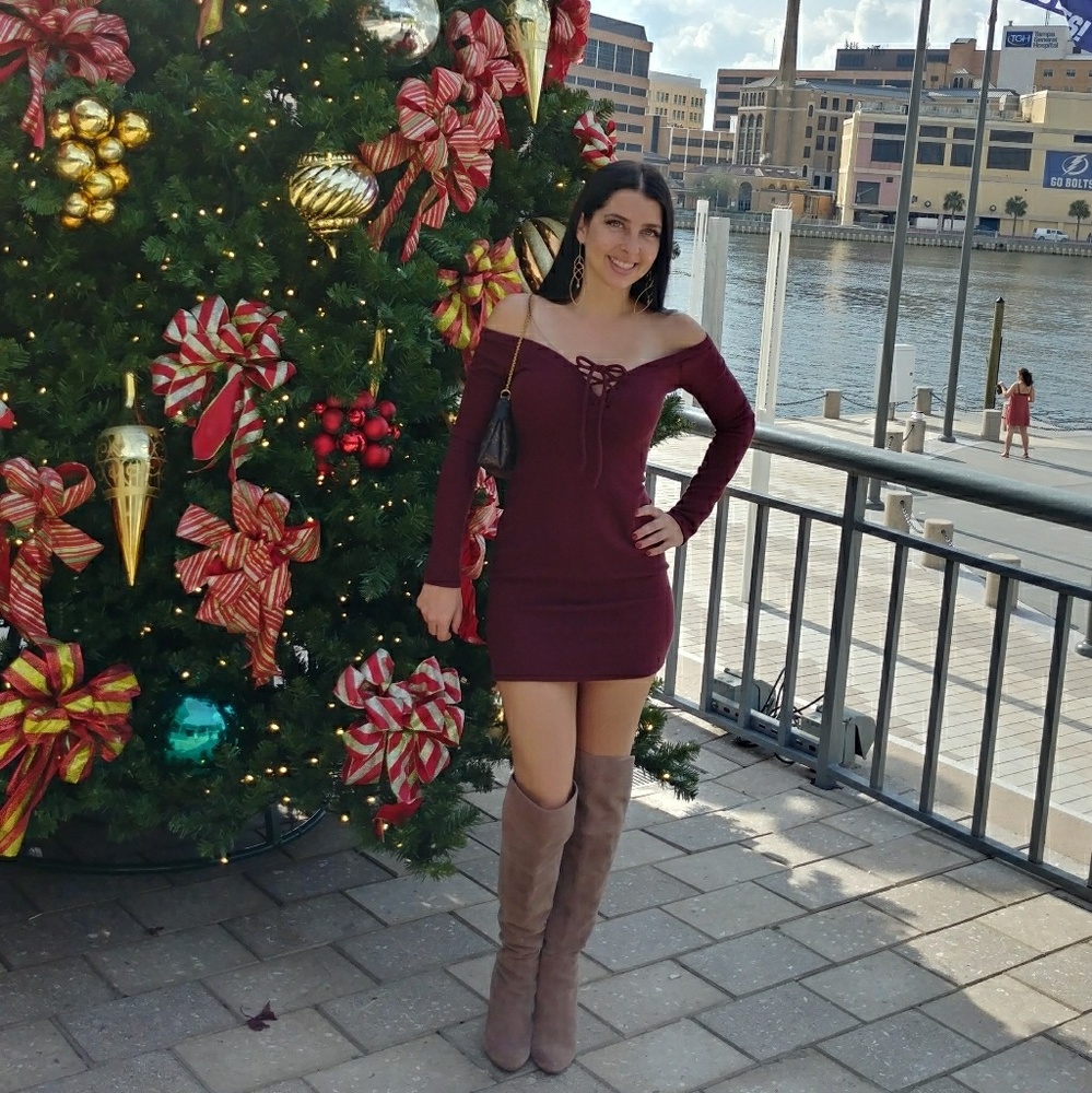 Sweater dress